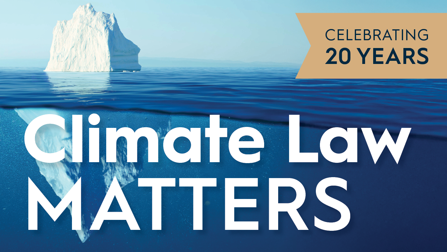 Climate Law Matters: Energy & Climate Newsletter - January 2026 Page