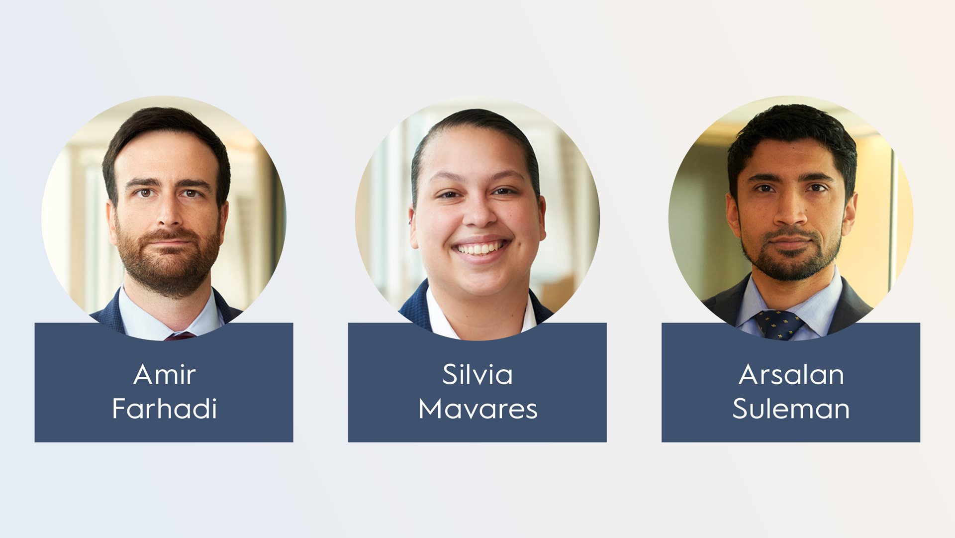 Three Foley Hoag Lawyers Selected to Participate in 2025 LCLD Programs  Page